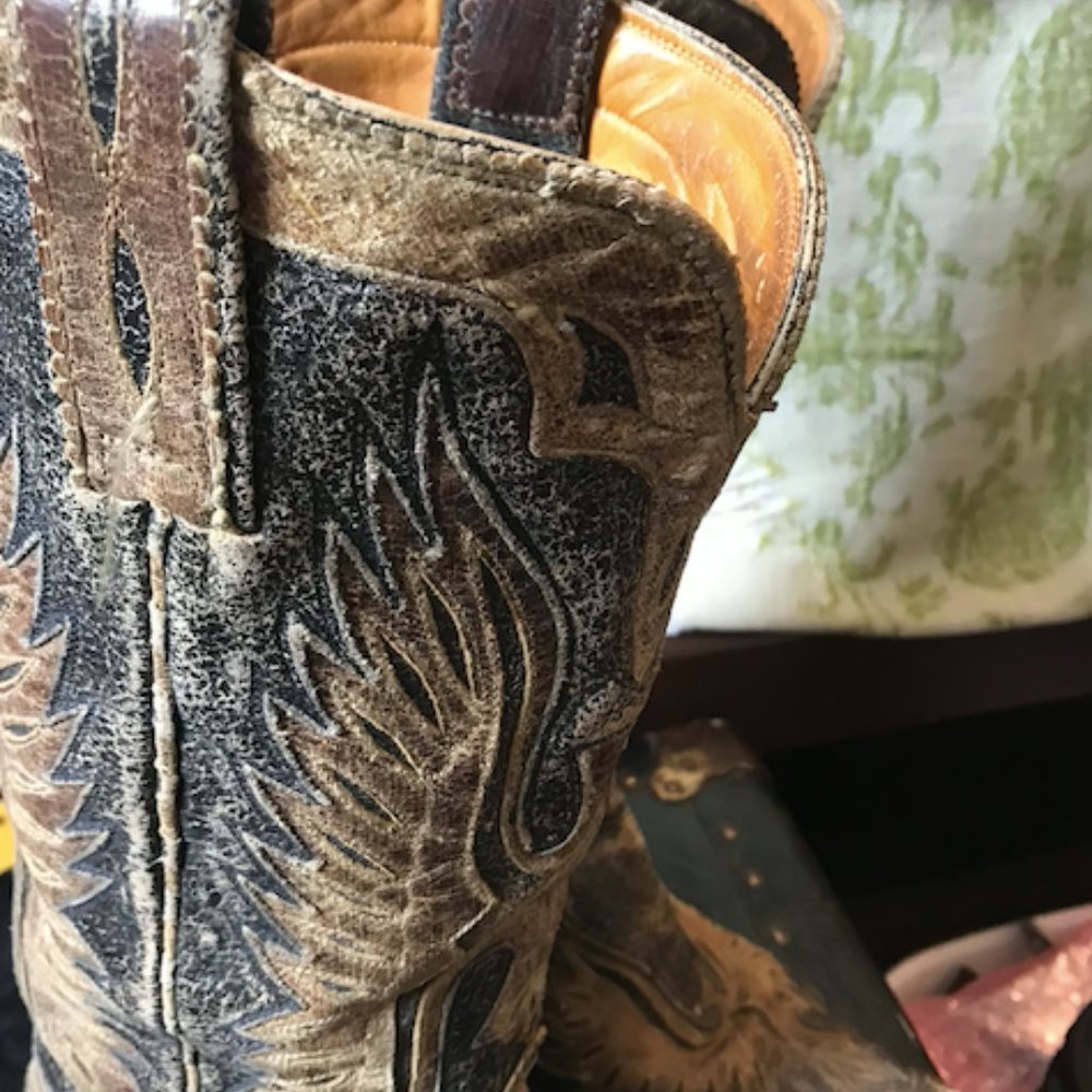 Old Gringo Eagle Boot - Distressed Cowboy Boot - Picture 9 of 10